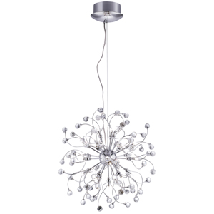 Sonja Chrome 24 Light Fitting With Crystal Balls Decoration