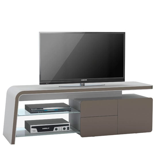 77326304 - How To Stylishly Integrate TV Stands In Glass And Chrome Into Any Room