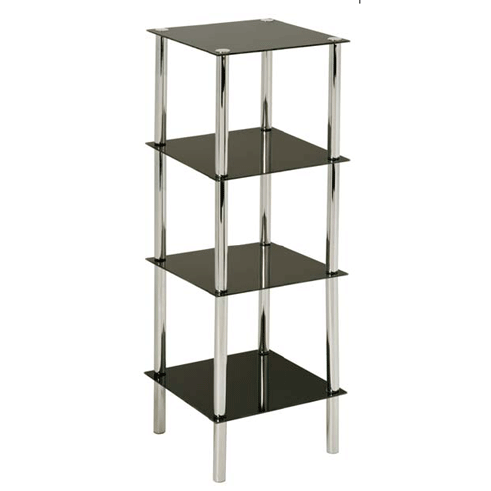 4 Tier Glass Display Stand