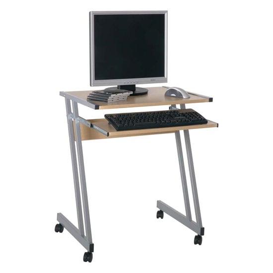 91757 beech computer trolley - Selecting School Furniture Computer Desks For Students