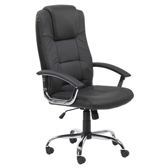 Hoaxing Office Executive Chair In Black Finish_2
