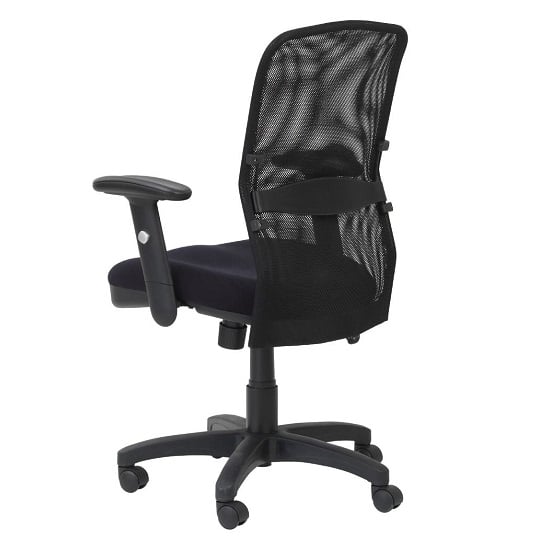 Dion Fabric Home And Office Chair In Black