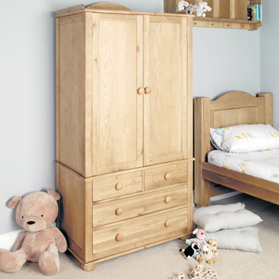 childrens wooden wardrobes