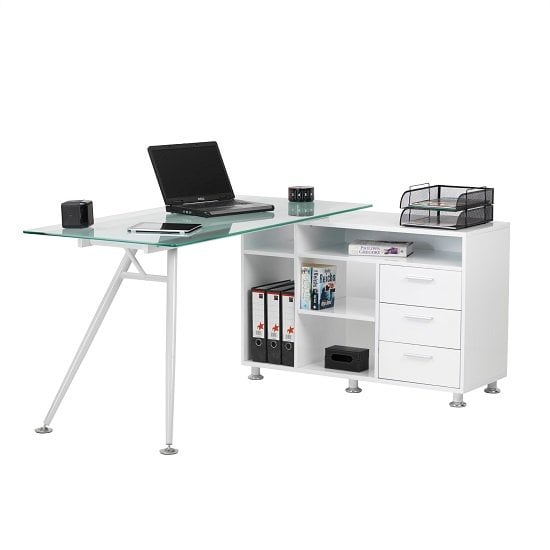Ashington Corner Glass Computer Desk In Frosted With Satin Legs_1