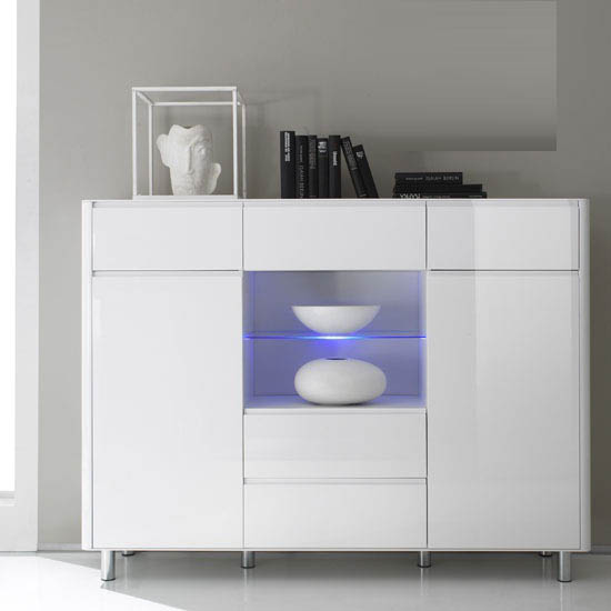 Berwick 1269 863 01SB - How To Add An Extra Contemporary Lacquered Sideboard In A Room