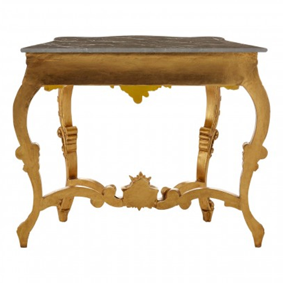 Boule Marble Console Table In Natural Grey With Gold Legs_4
