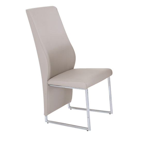 Crystal Padded Back Dining Chair With Cushioned Seat Furniture in Fashion