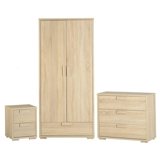 Photo of Gambon sonoma oak bedroom set