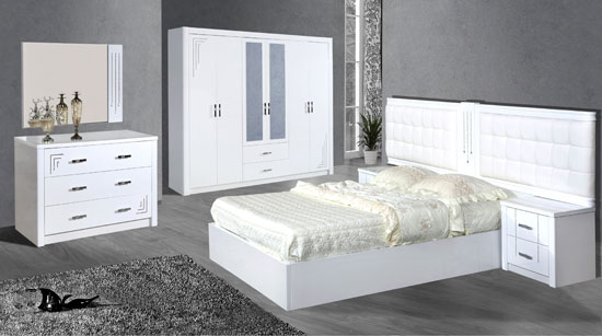 Cloral King Size Storage Bed In White High Gloss With Diamante