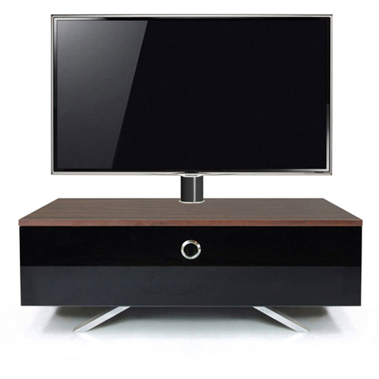 CUBIC Hybrid Walnut MDA - How To Choose Quality, Interior Friendly Cantilever TV Stands For LCD TVs