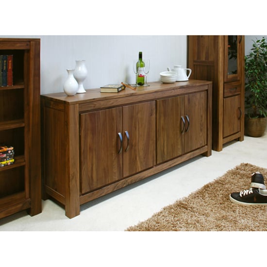 Read more about Sayan walnut large low sideboard