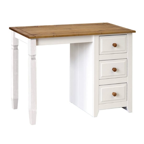 Capri Single Pedestal Dressing Table CP371 - 4 Reasons To Choose Wardrobe And Drawers