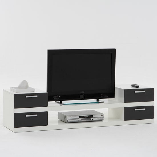 Clever white black tv stand - Television Terms, What Does Flat Panel Mean