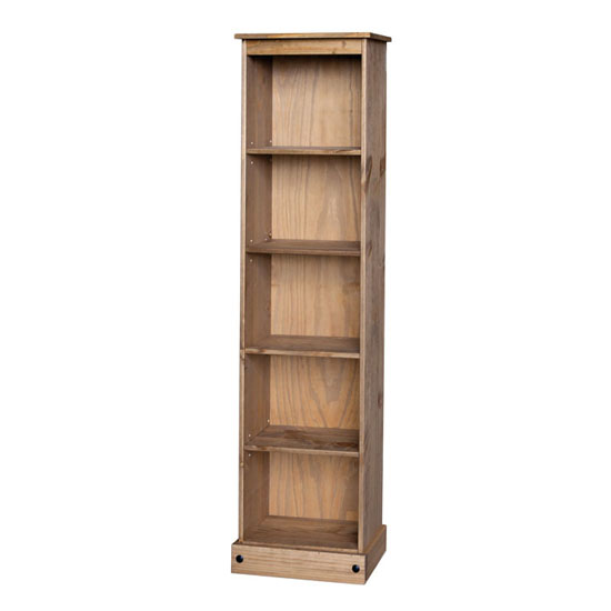 Corina Tall Narrow Bookcase 14832 Furniture in Fashion