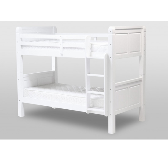 Corona White Bunk Bed Furniture in Fashion