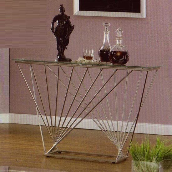 Crystal console table - Furniture For Regency Hotels, Set of Rules For The Regency Hotels