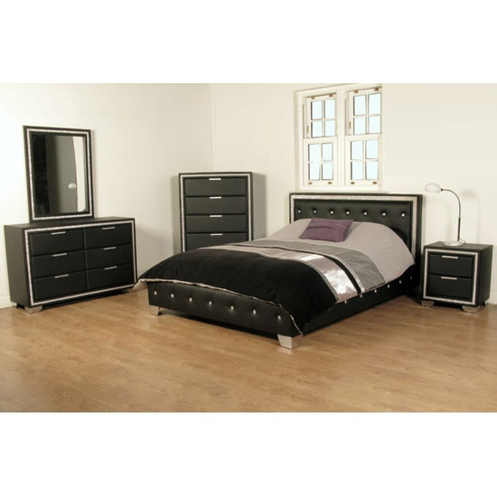 How To Furnish a Guest House From Scratch Crystal Black bedroomset - How To Furnish a Guest House From Scratch