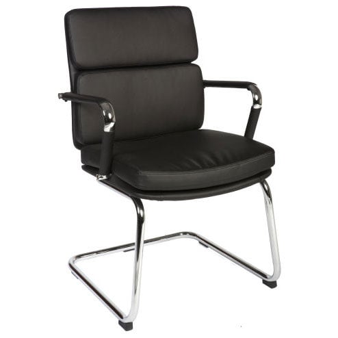 Read more about Deco visitor retro eames style black chair