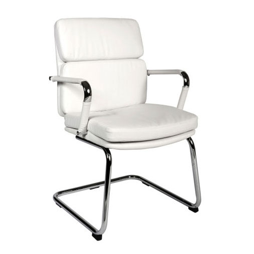 Read more about Deco visitor retro eames style white chair