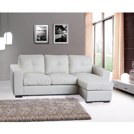Go Bonded Leather Corner Sofa 15061 Furniture In Fashion Go Bonded Leather Corner Sofa
