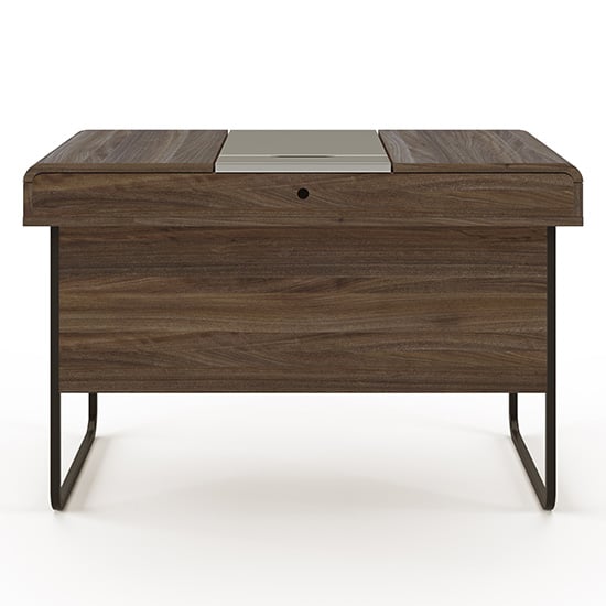 Devizes Wooden Laptop Desk In Walnut