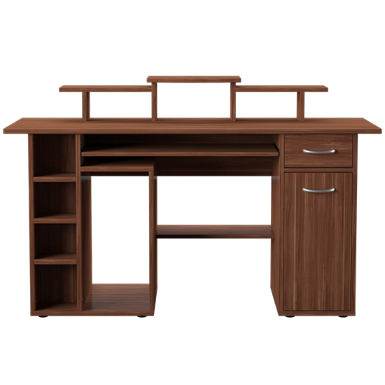 Drake Computer Work Station In Walnut Effect_4