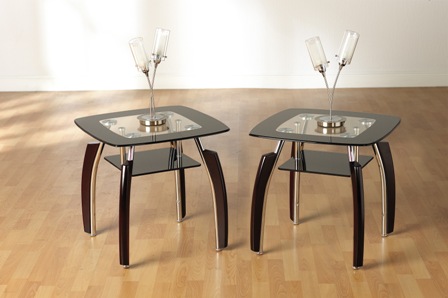 ELENA LAMP TABLE BLACK - Flat Pack Furniture, Make Your Life Easier