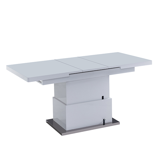 Elgin Extending High Gloss Coffee To Dining Table In White_6