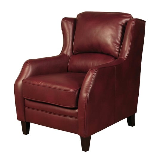 Epsom Chair Burgundy Annaghmore - 10 Amazing Relaxation Chairs That Will Decorate A Home Library