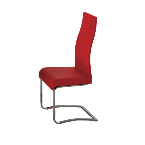 G655 Pamela Dining Chair Rd - Red Leather Dining Chairs: 5 Reasons To Have Them In Your Room