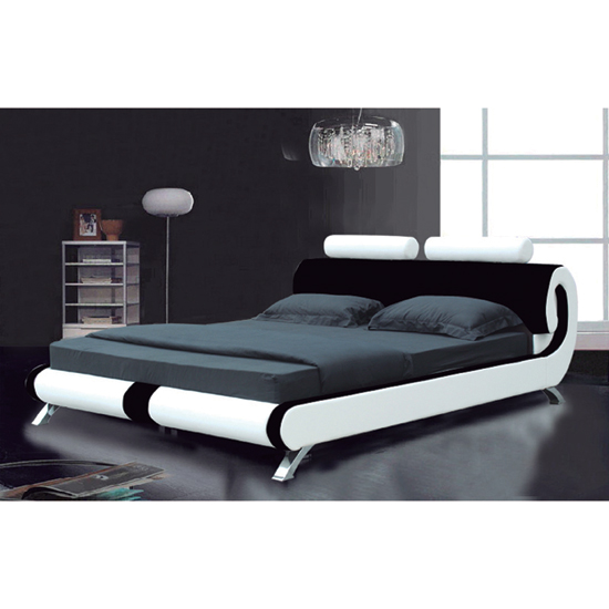 GCB 103 Bed - Make Your Bedroom Contemporary with White Furniture Decorating Ideas