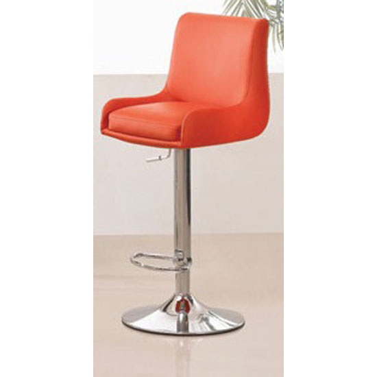 Gala red stoolss - Modern Bar Stools – Counter Height And Adjustable: Material Types