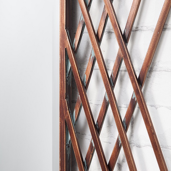 Spectre Geometric Wall Mirror In Burnished Copper_2