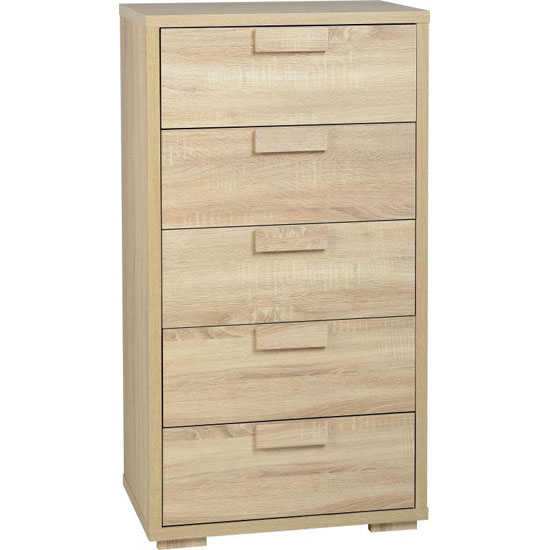 Read more about Calligaris 5 drawer chest in sonoma oak finish