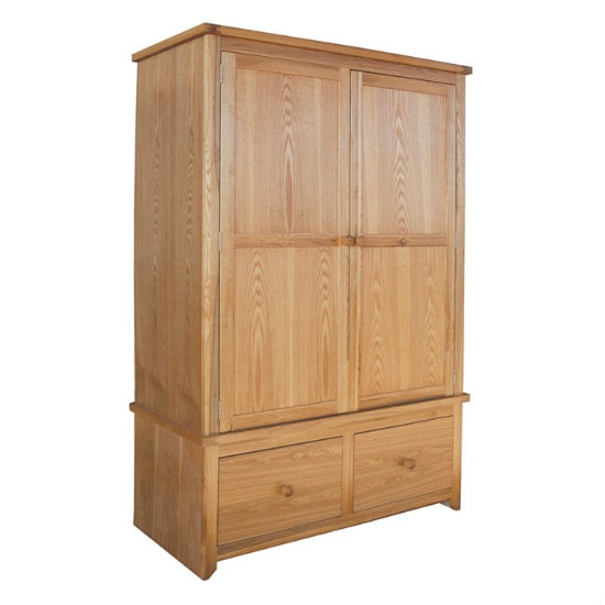 Hamilton 2 Door 2 Drawer Wardrobe HM582 - How To Make A Wardrobe Look Vintage: 8 Simple Affordable Ideas