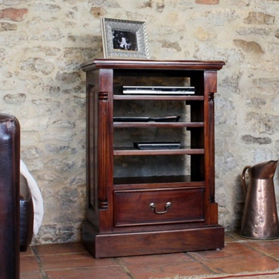 Photo of Belarus hi fi entertainment cabinet in mahogany