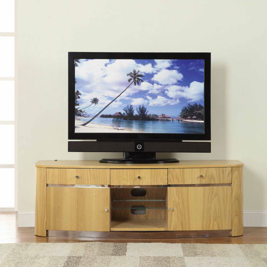 JF605 MEDIA UNIT OAK - 5 Reasons To Choose In Favor Of Light Oak TV Cabinets