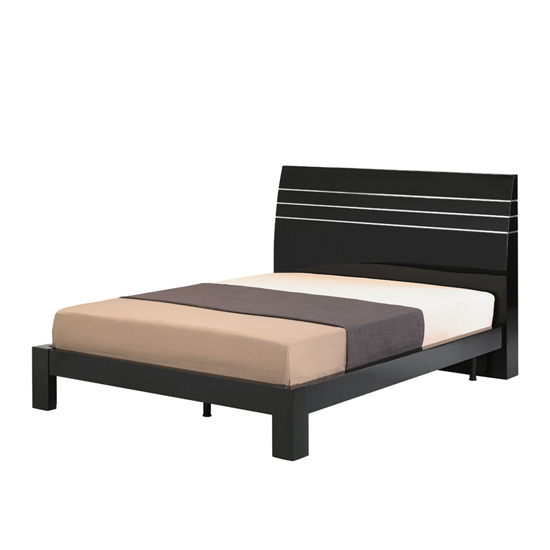 Jessica1 Bed - Decorating Your Guest's Bedroom Using Black Bedroom Furniture