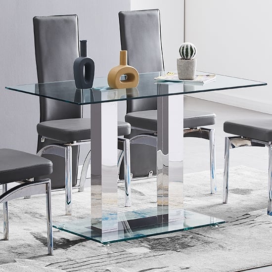 Glass Table And Chairs