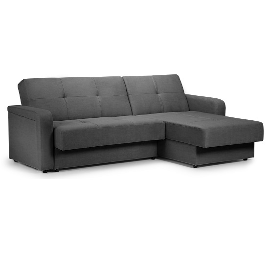 Kair Corner Fabric TurinGrey%20 RH INSTORE - Choosing Fabric Corner Sofa With Removable Covers And Integrating It Into The Room