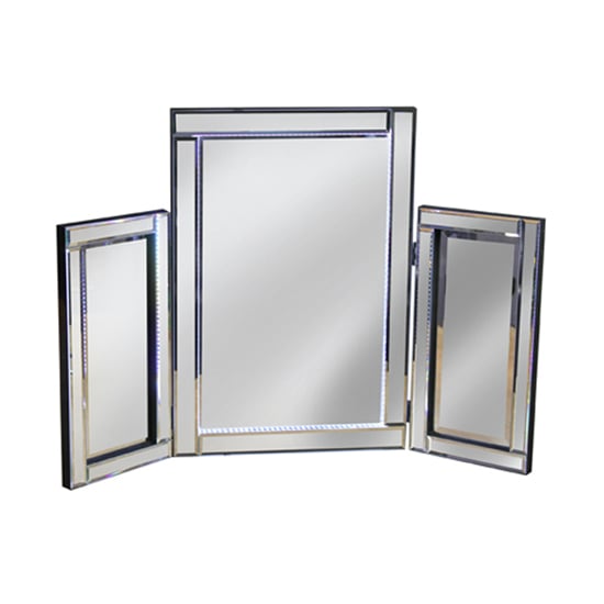 Read more about Illuminated silver led dressing table mirror