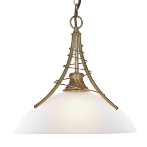 Linea Antique Brass Twist Pendant