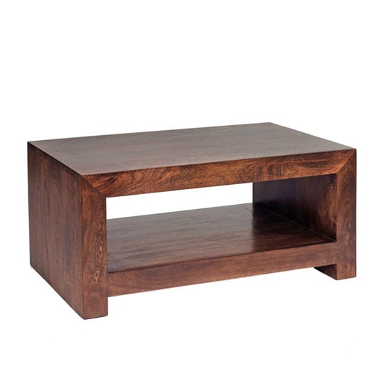 Photo of Mango wood contemporary lamp table