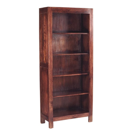 Mango Wood Open Bookcase Unit
