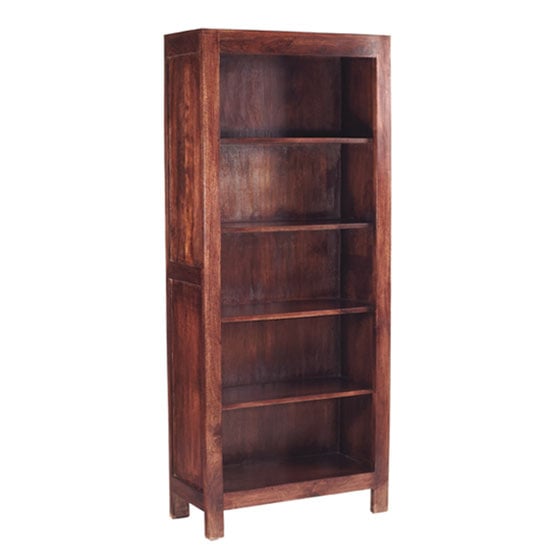 Product photograph of Mango Wood Open Bookcase Unit from Furniture in Fashion