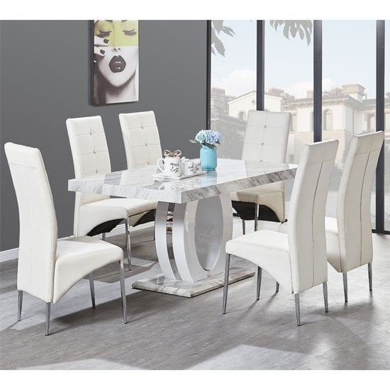 High Gloss Dining Table and Chairs Sets UK