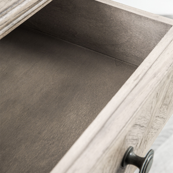 Mestiza Wooden Side Table Rectangular With 1 Drawer In Natural