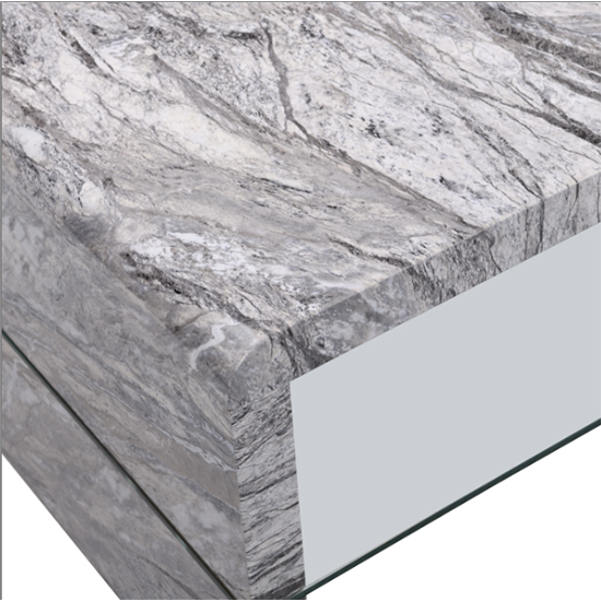 Momo High Gloss Coffee Table In Melange Marble Effect_8