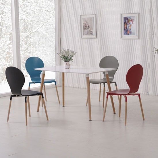 NAPLES120WHITE ASSORTEDCHAI - 6 Common Types Of Kitchen Tables And Chairs