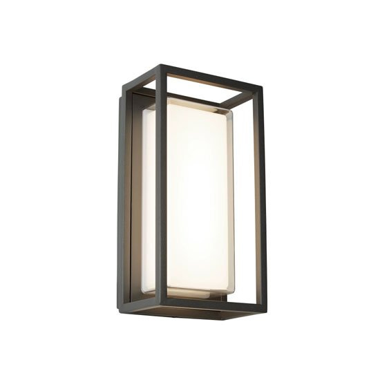 Product photograph of Ohio Outdoor Led Rectangle Dark Grey Opal White from Furniture in Fashion